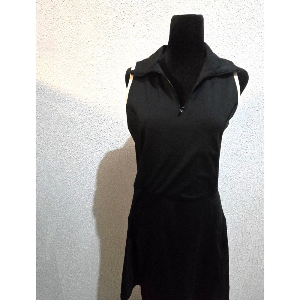 Sincerely Jules Sleeveless Black Athletic Dress Size L Polyester/Spandex Blen‎